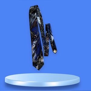 Italian All Silk Handmade Mens TIe 55" Colorful Tie